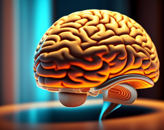brain-is-shown-table-dark-room